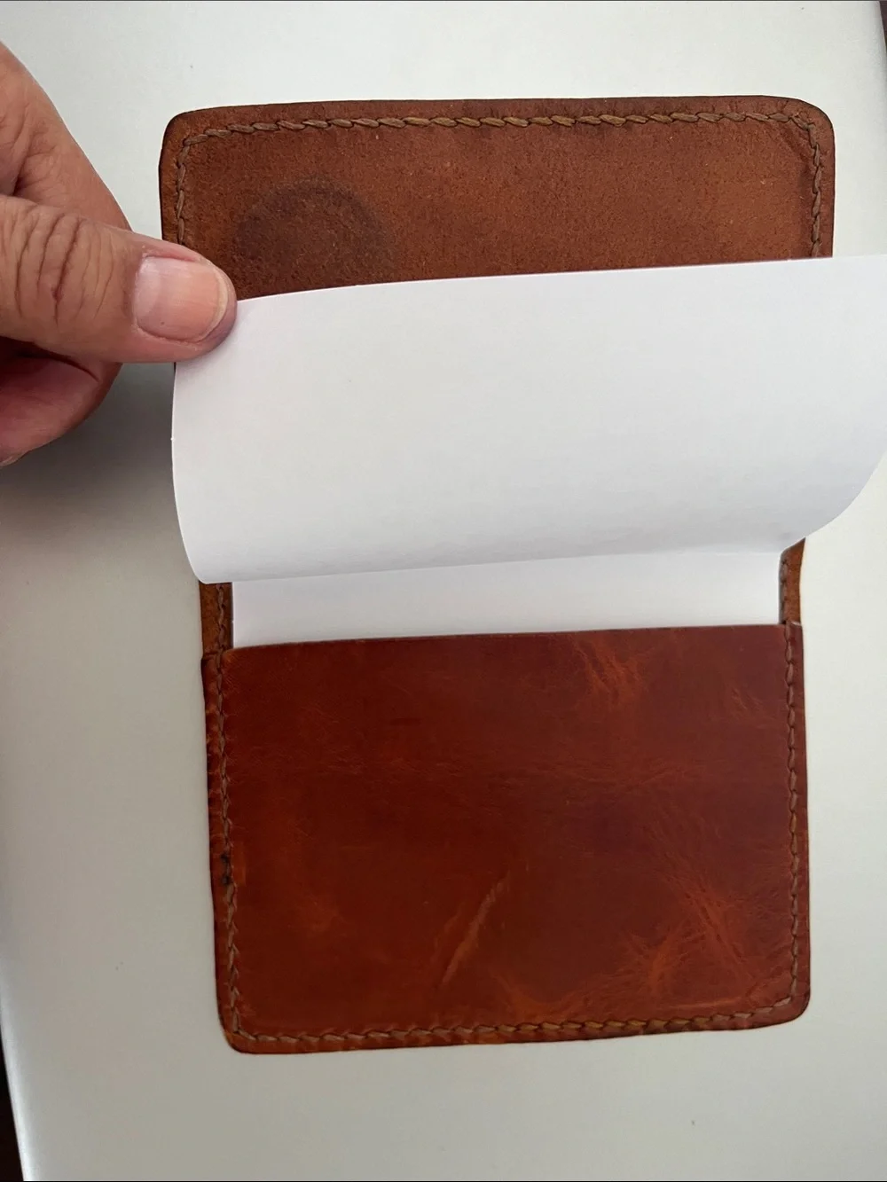 Brown Card & Key Holder
